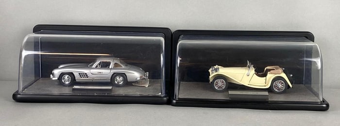 Group of 2 Franklin Mint Limited Edition Die-Cast Vehicles