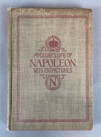 1895 McClures Life of Napoleon with 250 Pictures Hardcover Book