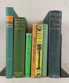 Group of Vintage Hardcover Fishing Books