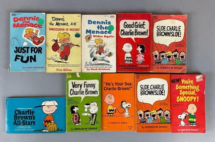 Group of Vintage Fawcett Crest Comic Paperback Books