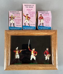 Vintage Marx Warriors of the World Die-Cast Redcoat Soldiers