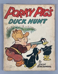 1938 Porky Pig's Duck Hunt Children's Book