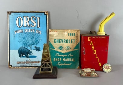 Group of Vintage Items
