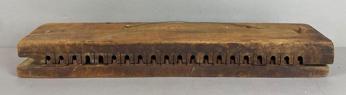 Vintage Wood Cigar Form