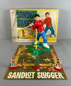 1968 Milton Bradley Sandlot Slugger Action Game