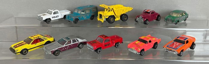 Group of Vintage Die-Cast Vehicles