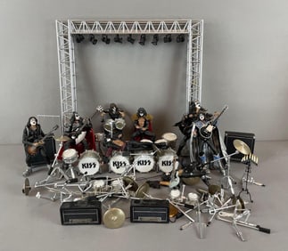 McFarlane Kiss Action Figures and Stage Set