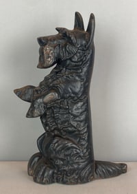 Cast Iron Scottie Dog Door Stop