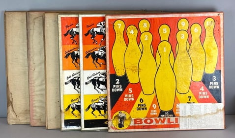 Group of 6 Lee Industries Double Sided Board Games