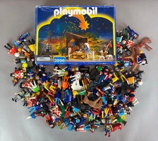 Group of Playmobiles Figurines and More