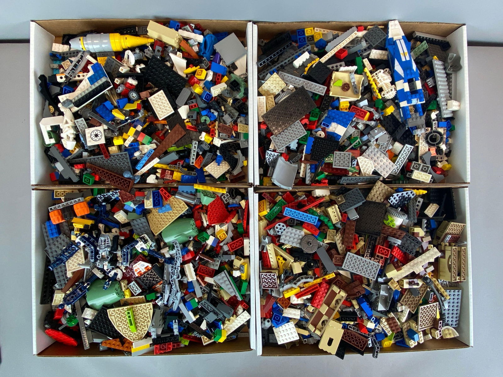 Group of Assorted Lego Building Toy Sets (1 of 4)