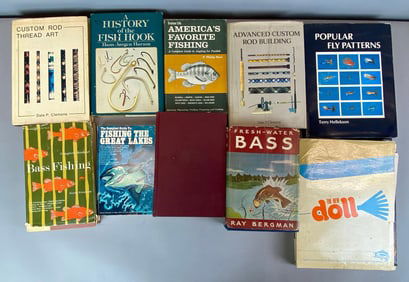 Group of Fishing Books