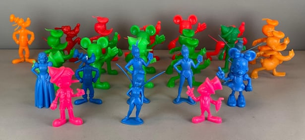 Group of Marx Disney Characters Figurines
