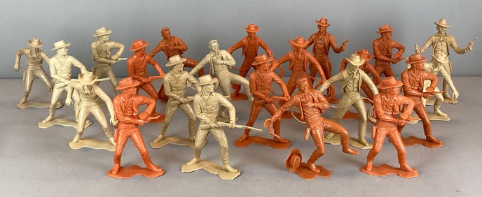 Group of 1964 Marx Cowboy Figurines