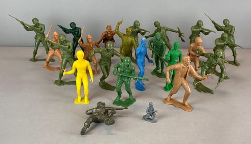 Group of Assorted 1960s Marx Military Figurines