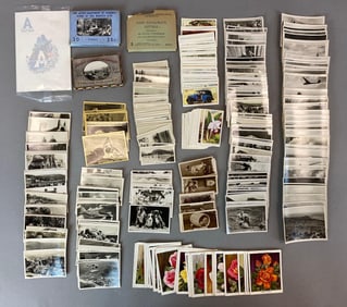 Group of Cigarette Cards and More