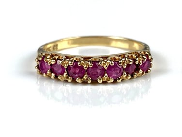 10K Gold Ruby Ring