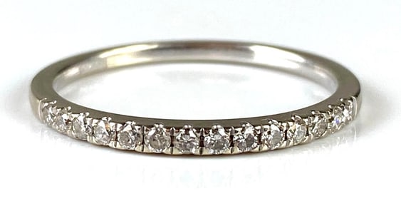 14K White Gold Diamond Ring