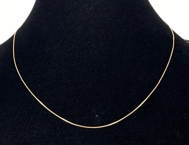 14K Gold Chain Necklace