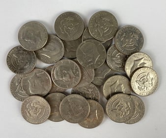 Group of 27 US Kennedy Half-Dollars