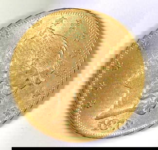 1873 $20 Liberty Gold Head Coin: 1873 $20 Liberty Gold Head Coin