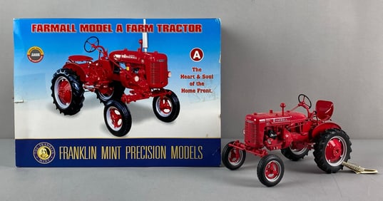 Franklin Mint Case IH Farmall Model A Farm Tractor