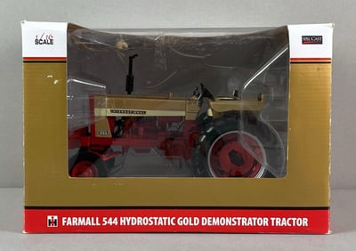 SpecCast IH Farmall 544 Hydrostatic Gold Demonstrator Tractor