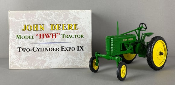 ERTL John Deere Model HWH Two Cylinder Tractor