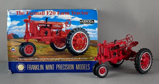Franklin Mint McCormick Deering Farmall F20 Farm Tractor