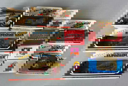 Group of ERTL Die-Cast Tractors and More