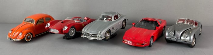 Group of Die-Cast Cars