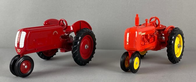 Group of 2 Die-Cast Tractors