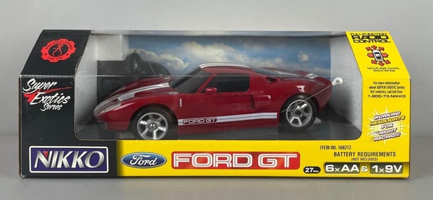 Nikko Super Exotics Series Ford GT R/C Car