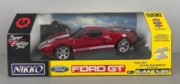 Nikko Super Exotics Series Ford GT R/C Car