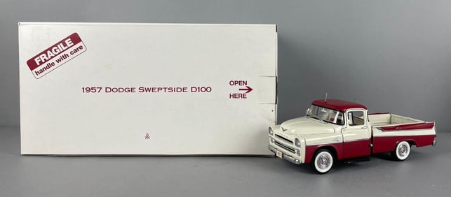Danbury Mint 1957 Dodge Sweptside D100 Die-Cast Pickup Truck