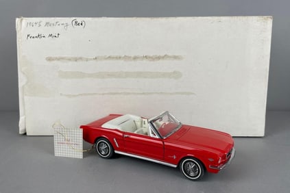 Franklin Mint 1964 1/2 Ford Mustang Die-Cast Car