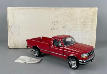 Franklin Mint 1996 Ford F-150 Die-Cast Pickup Truck