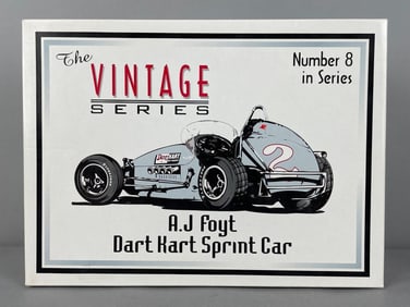 GMP Vintage Series A.J. Foyt Dart Kart Die-Cast Sprint Car