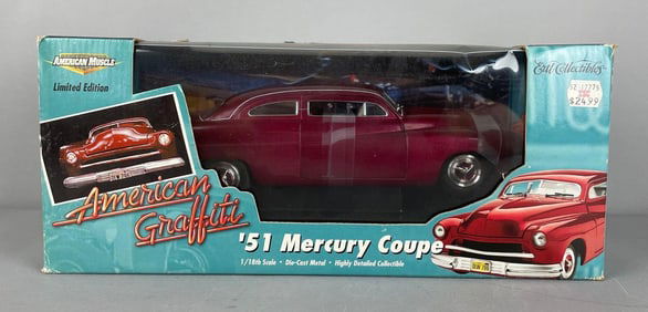 Ertl American Muscle American Graffiti 1951 Mercury Coupe Die-Cast Car
