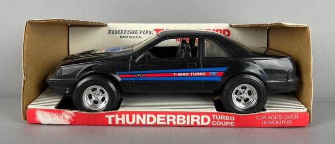 1987 TootsieToy Thunderbird Turbo Coupe Plastic Car