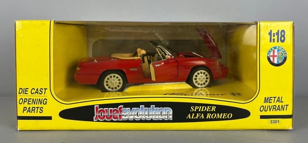 JouefEvolution Alfa Romeo Spider Ertl American Muscle Die-Cast Car