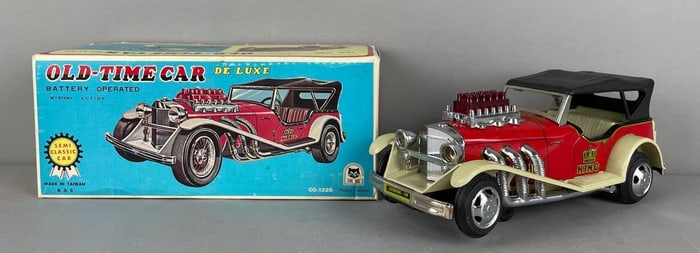 Vintage Sidwil Battery Operated Old-Time Car