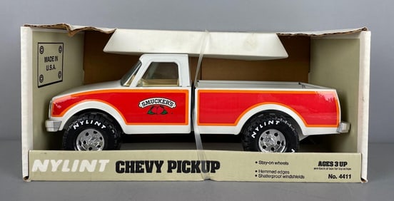 Nylint Pressed Steel Smuckers Advertising Chevy Pickup Truck