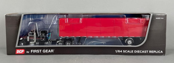DCP by First Gear Die-Cast Peterbilt Truck and Trailer