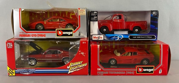 Group of 4 Die-Cast Vehicles