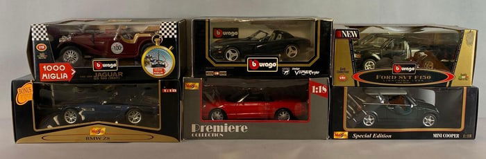 Group of 6 Die-Cast Vehicles