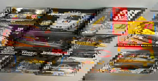 Group of 10 Caterpillar Die-Cast Vehicles
