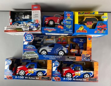 Group of Ford Childrens Toy Cars and More