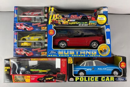 Group of Ford Model Toy Cars