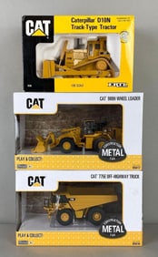 Group of 3 CAT Caterpillar Die-Cast Vehicles